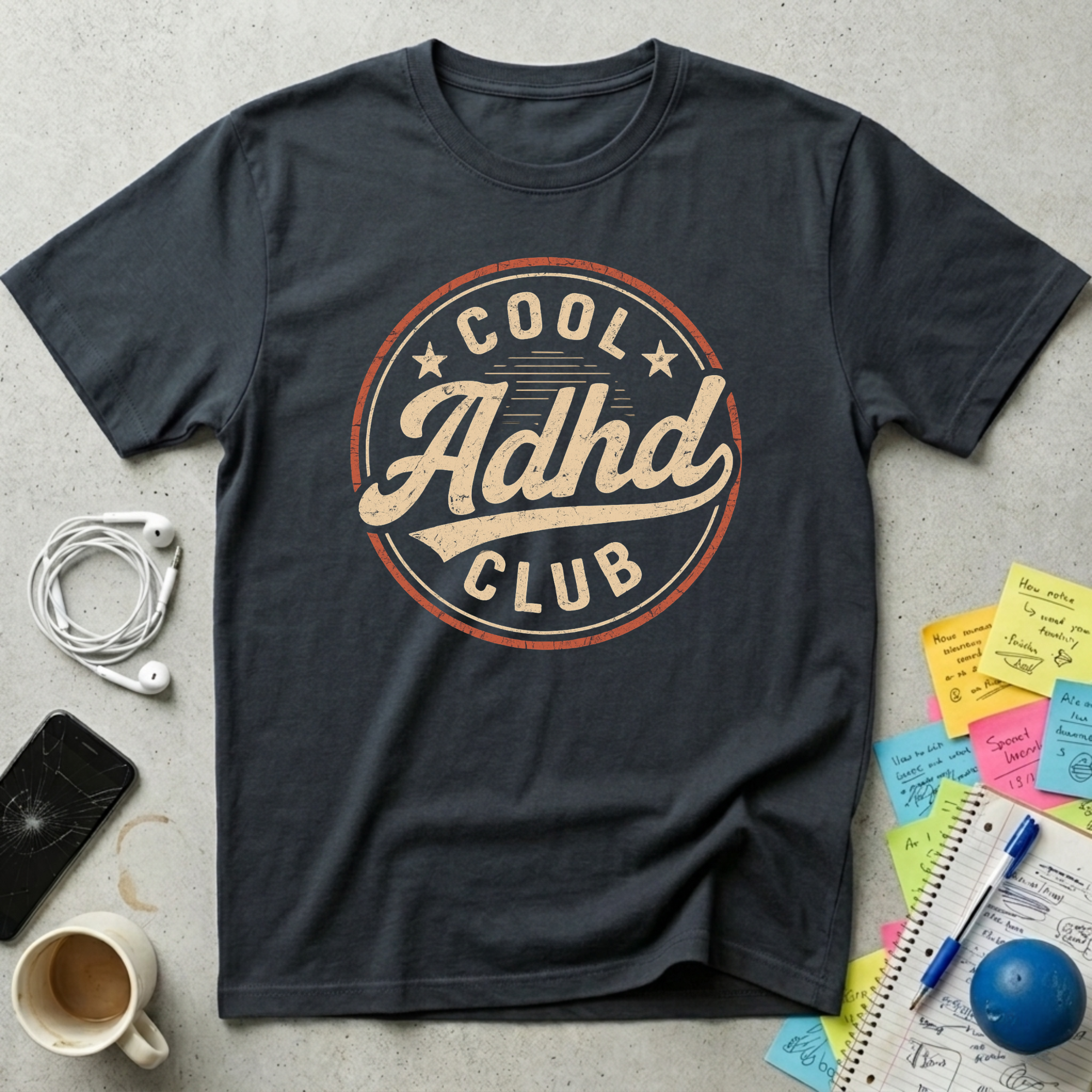 Cool ADHD Club T-Shirt