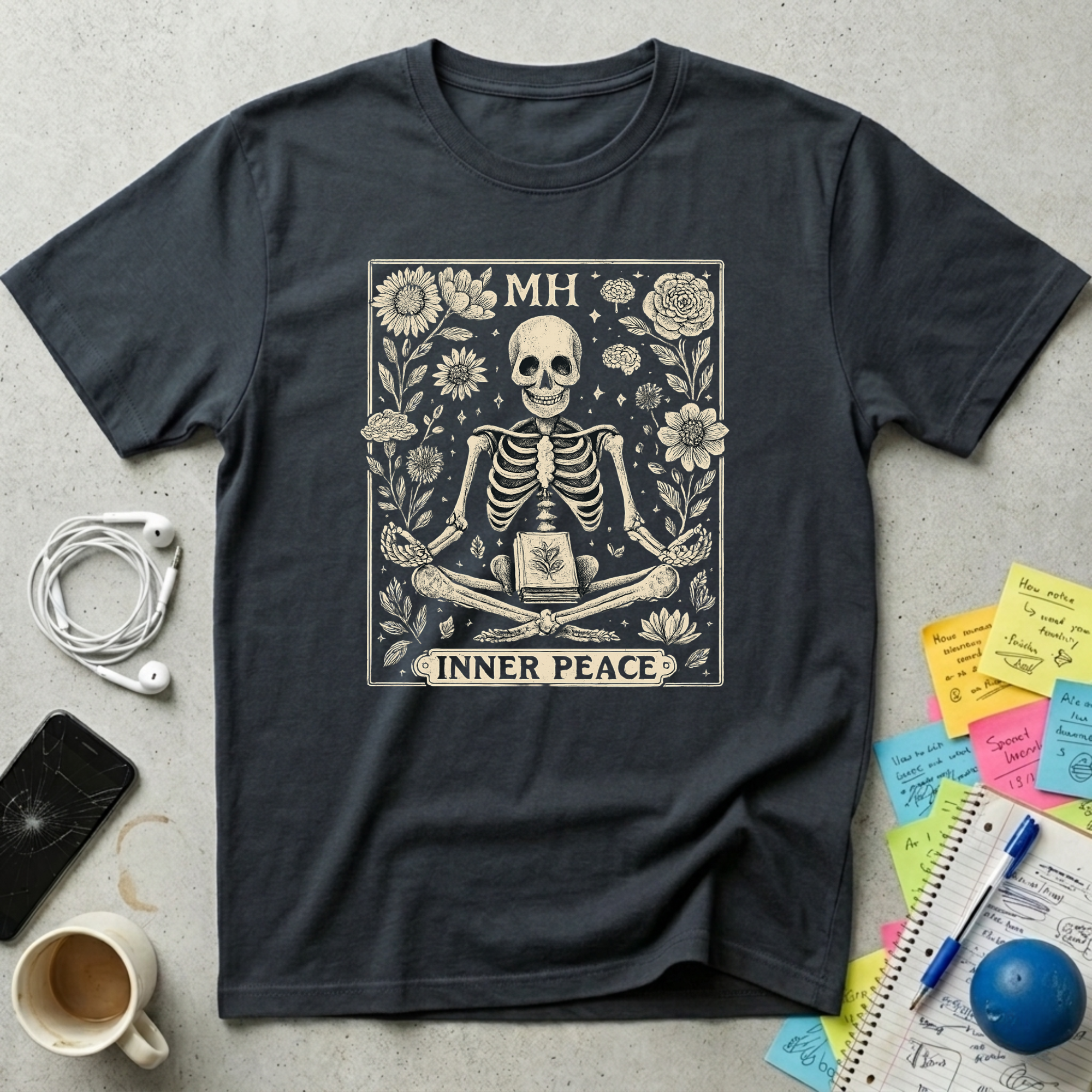 Inner Peace Tarot Card T-Shirt