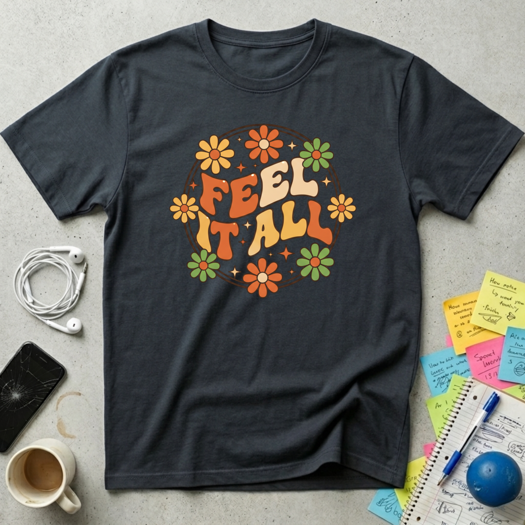 Feel It All - Retro T-Shirt
