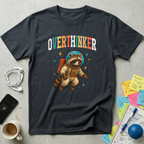 Overthinker Raccoon Astronaut T-Shirt