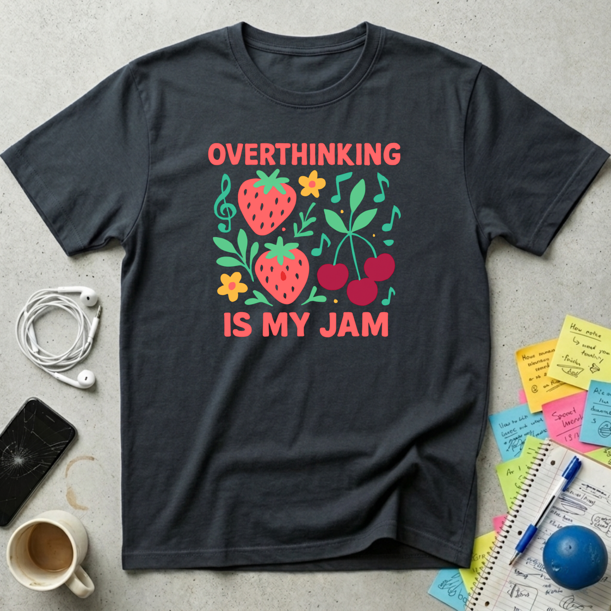 Overthinking Is My Jam T-Shirt