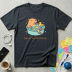 Capybara Brain Buffering T-Shirt