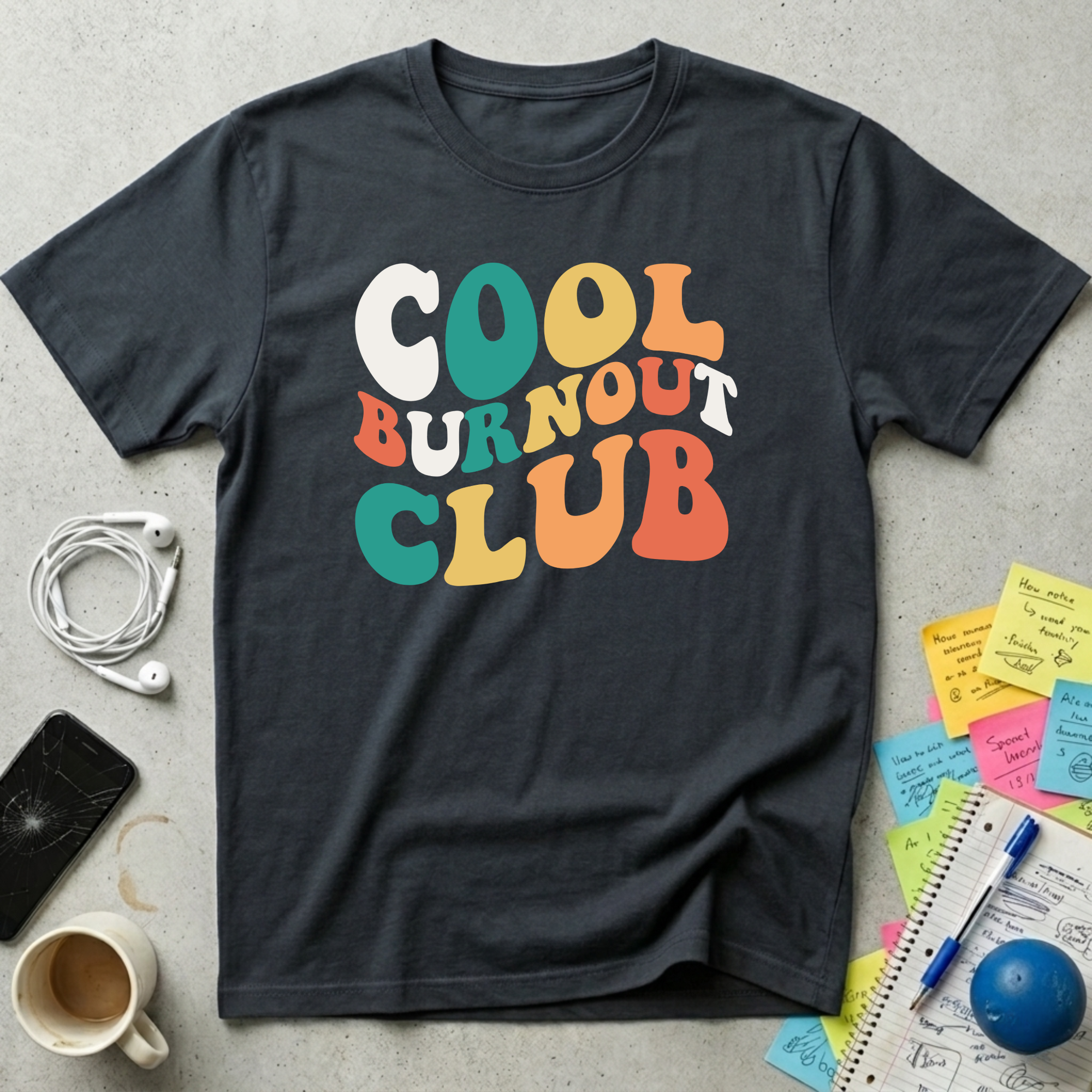 Cool Burnout Club T-Shirt