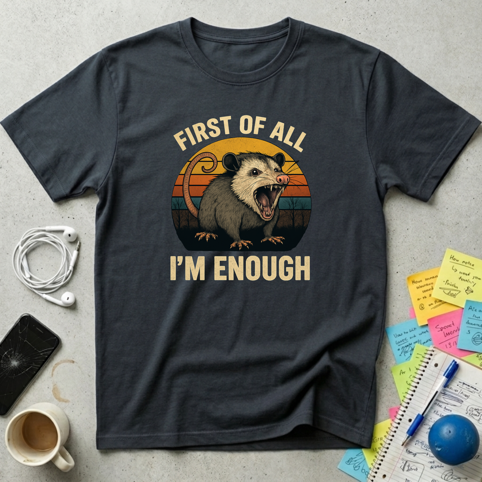 I'm Enough - Opossum T-Shirt
