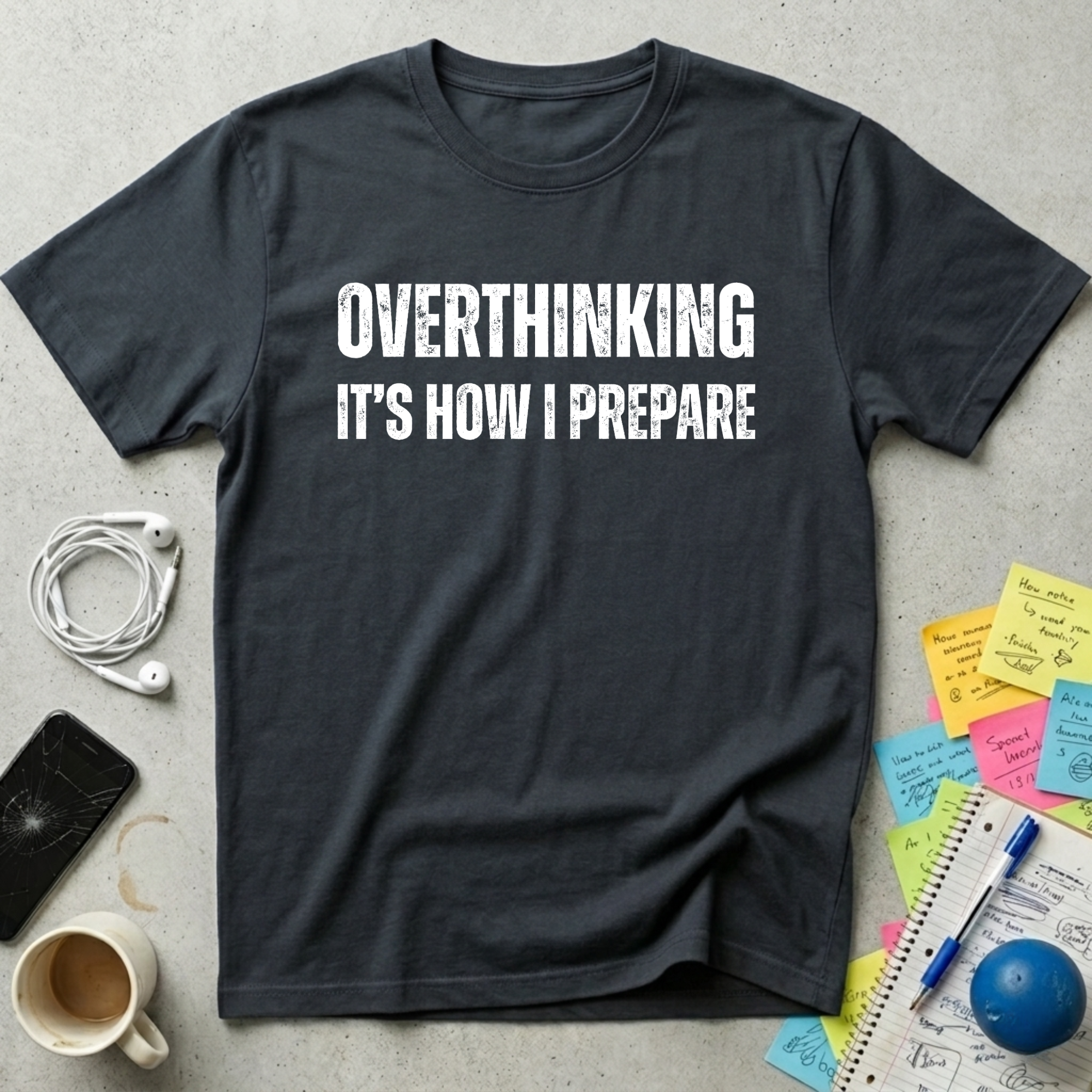 Overthinking It's How I Prepare T-Shirt