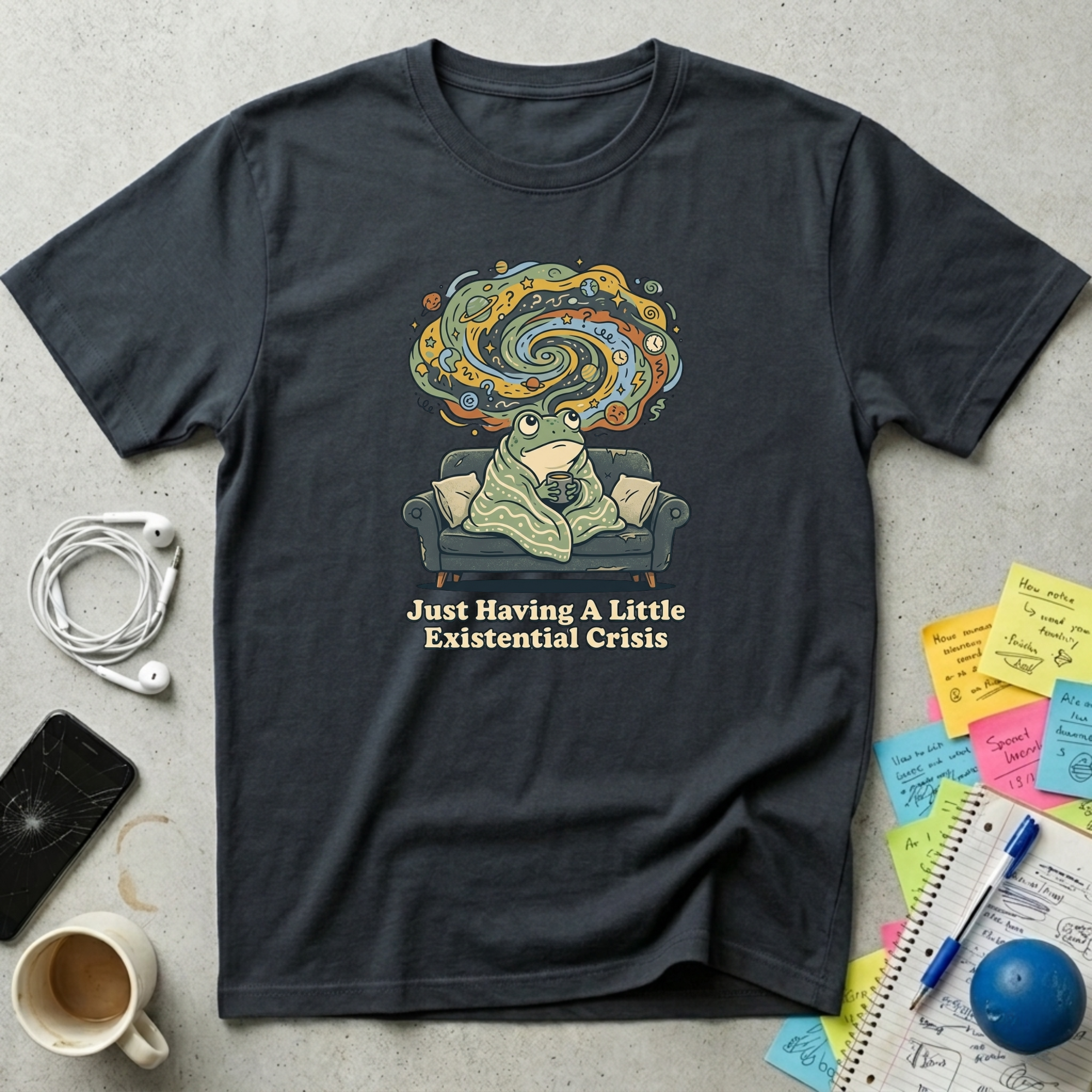 Frog Existencial Crisis T-Shirt