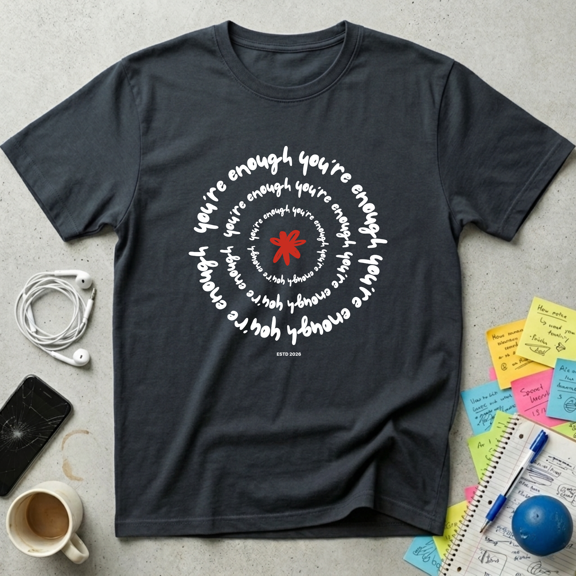 You're Enough Spiral T-Shirt
