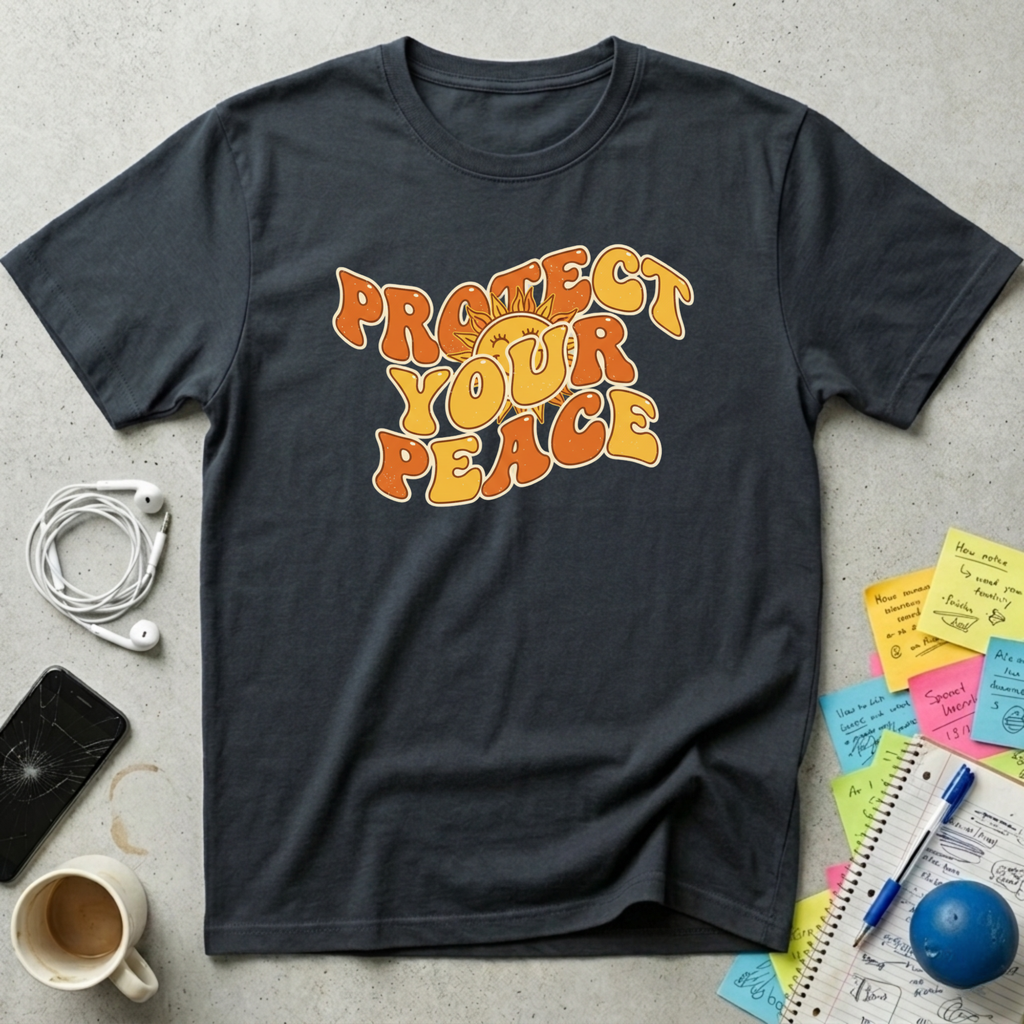 Protect Your Peace Retro T-Shirt