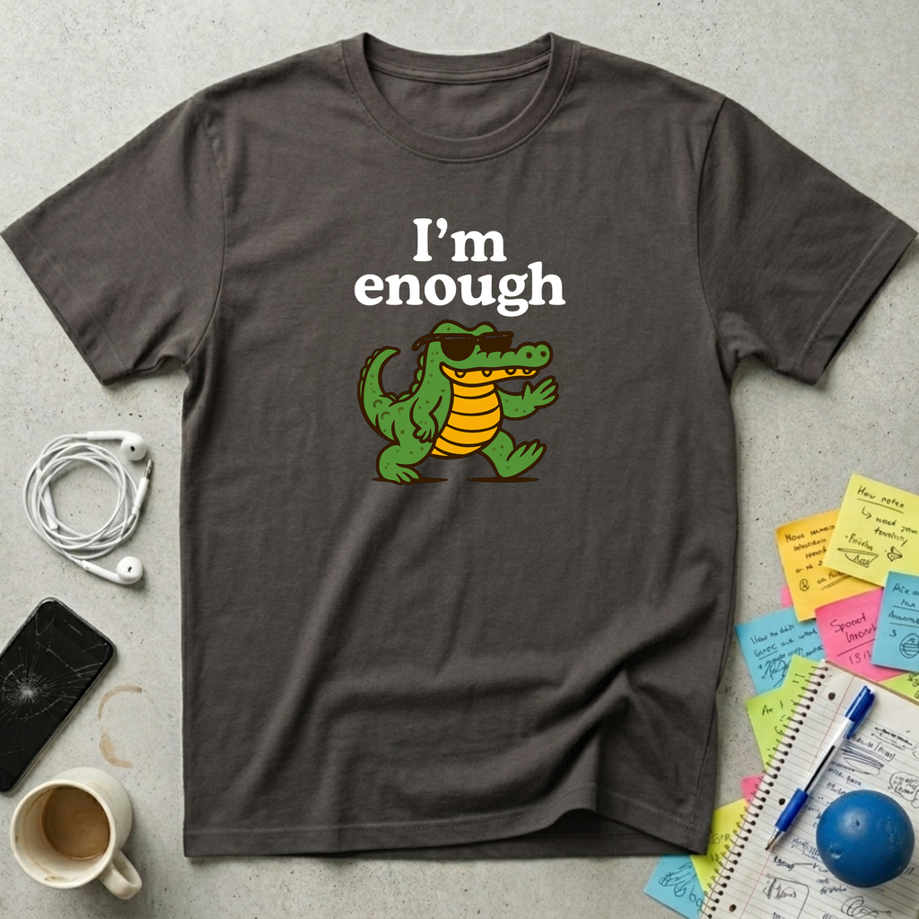 I'm Enough Cool Croc T-Shirt