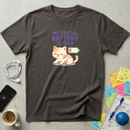 Social Battery Out T-Shirt