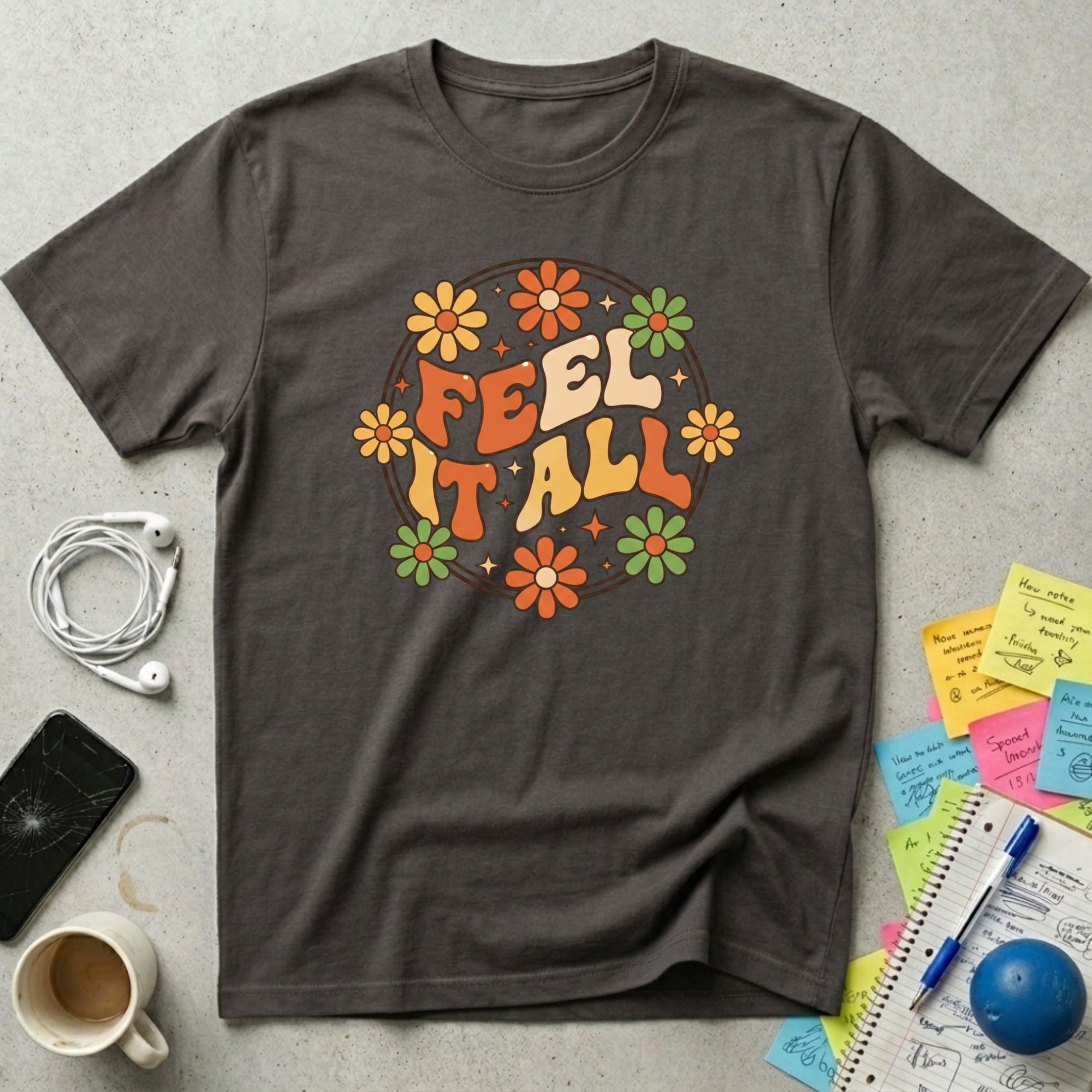 Feel It All - Retro T-Shirt