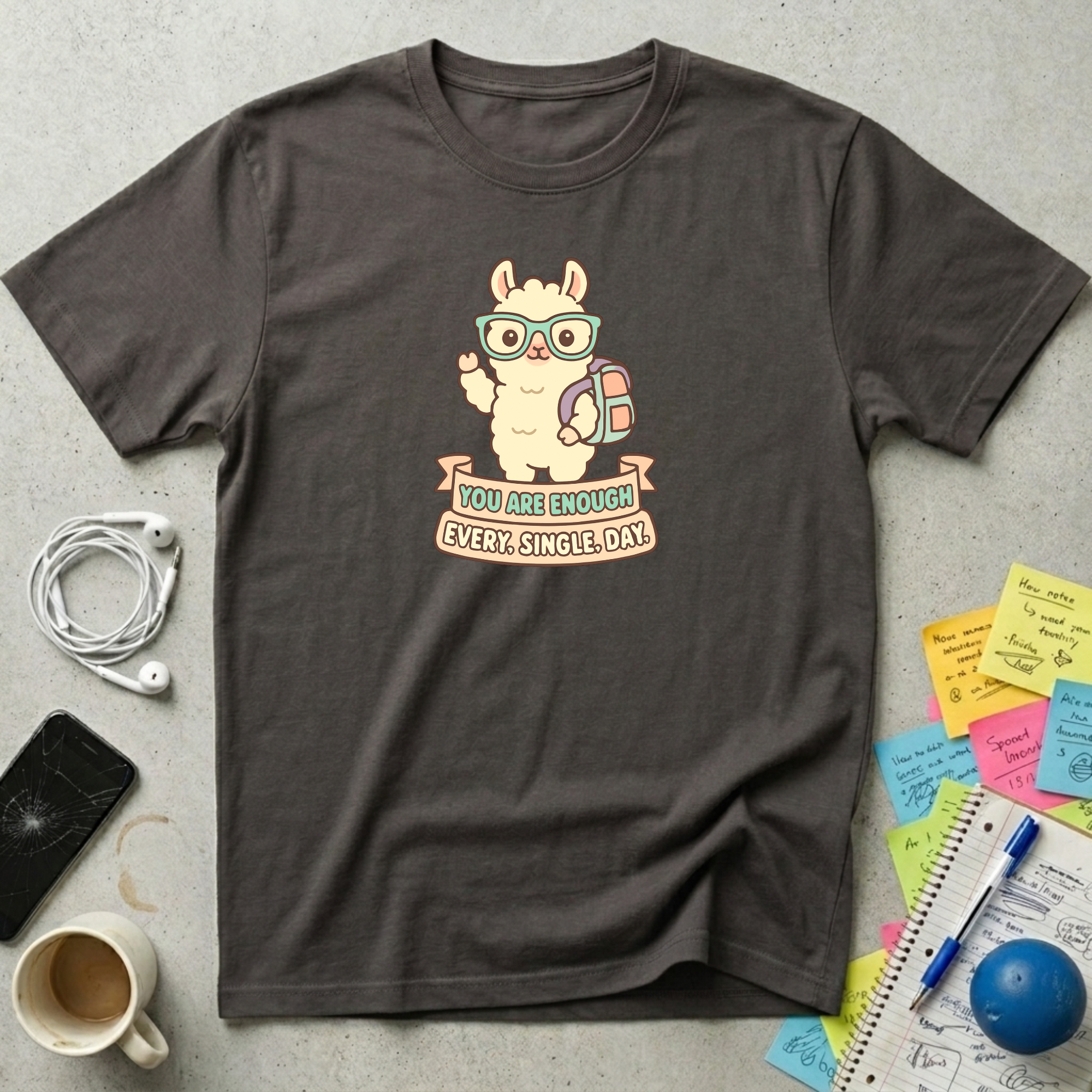 Cute Llama Encouragement T-Shirt