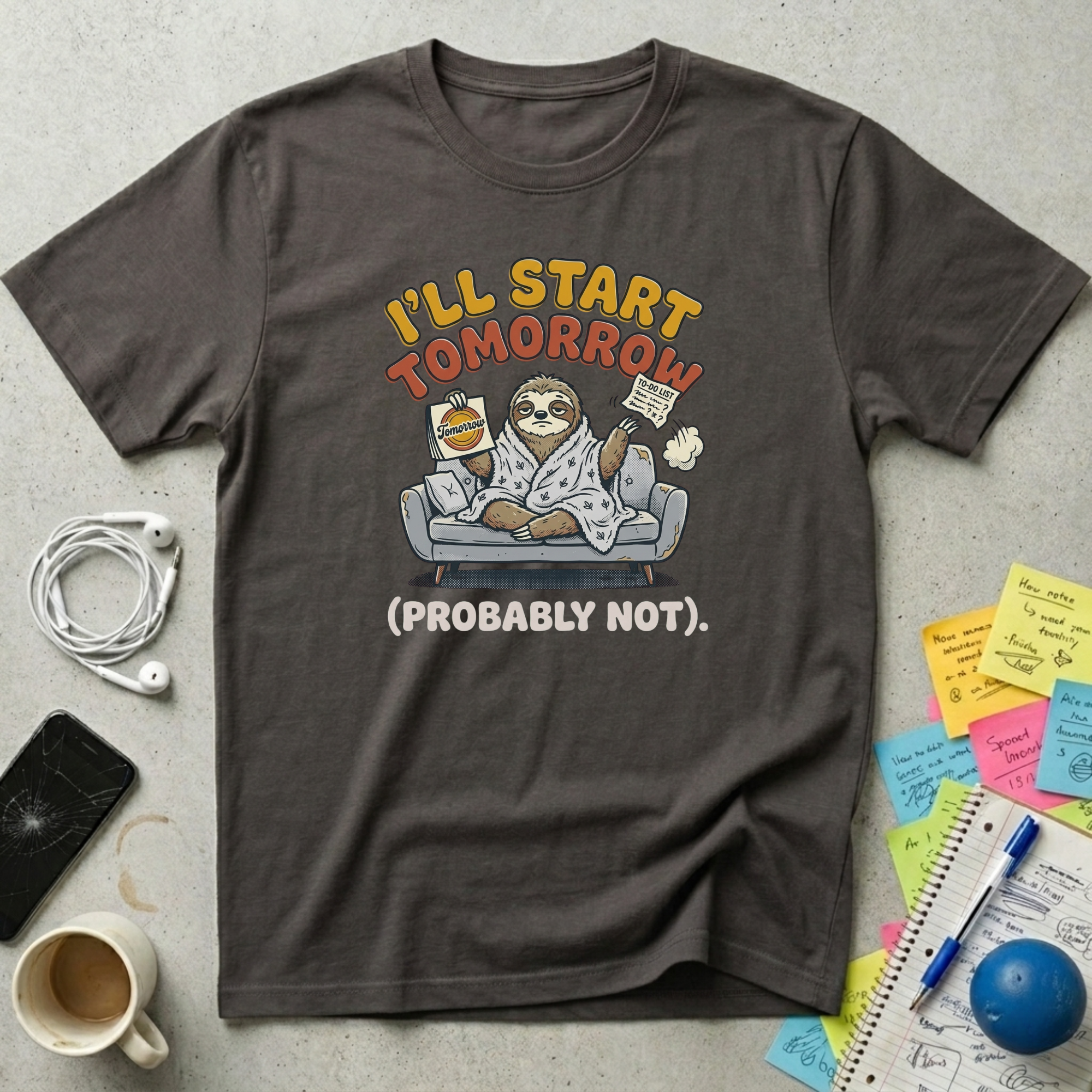 I'll Start Tomorrow T-Shirt