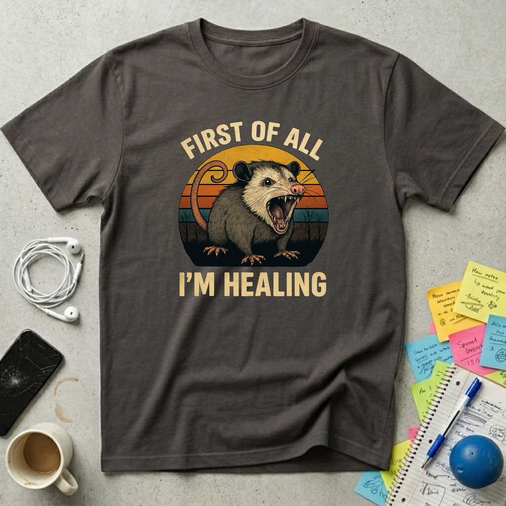 I'm Healing - Opossum T-Shirt