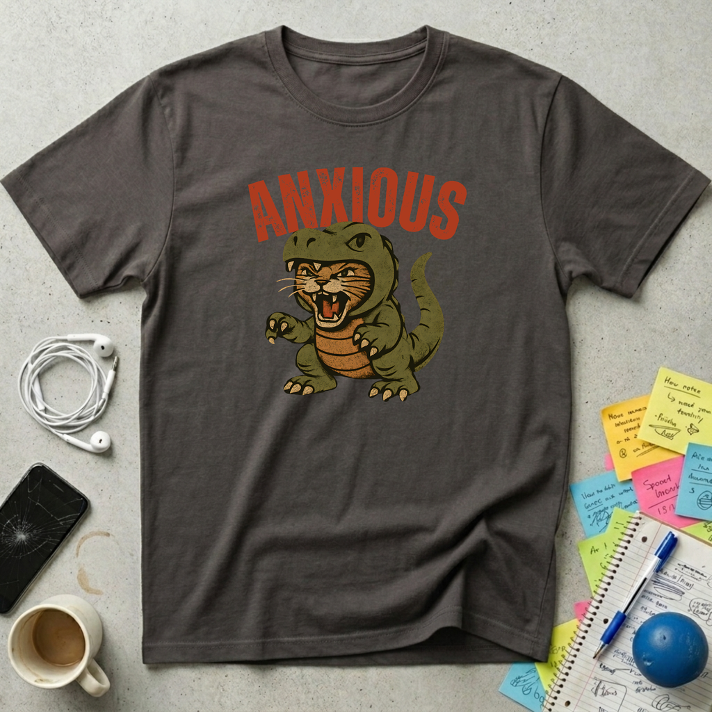 Anxious Cat T-Shirt