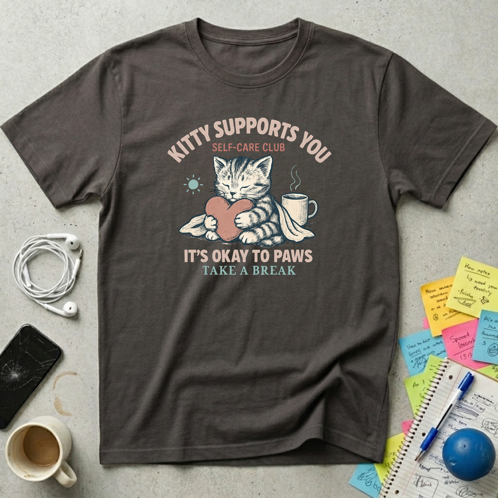 Kitty Supports You T-Shirt