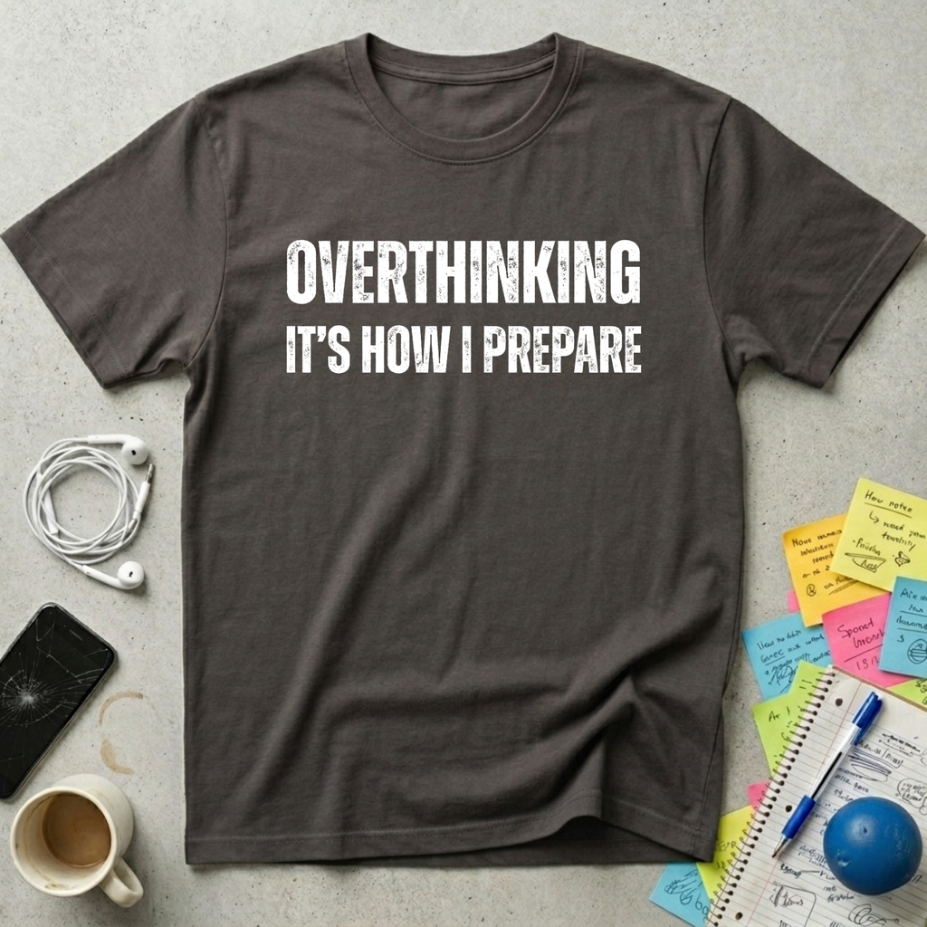 Overthinking It's How I Prepare T-Shirt