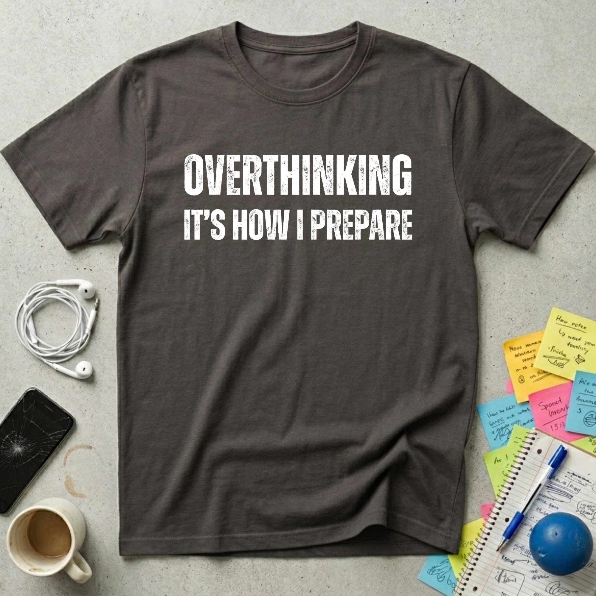 Overthinking It's How I Prepare T-Shirt