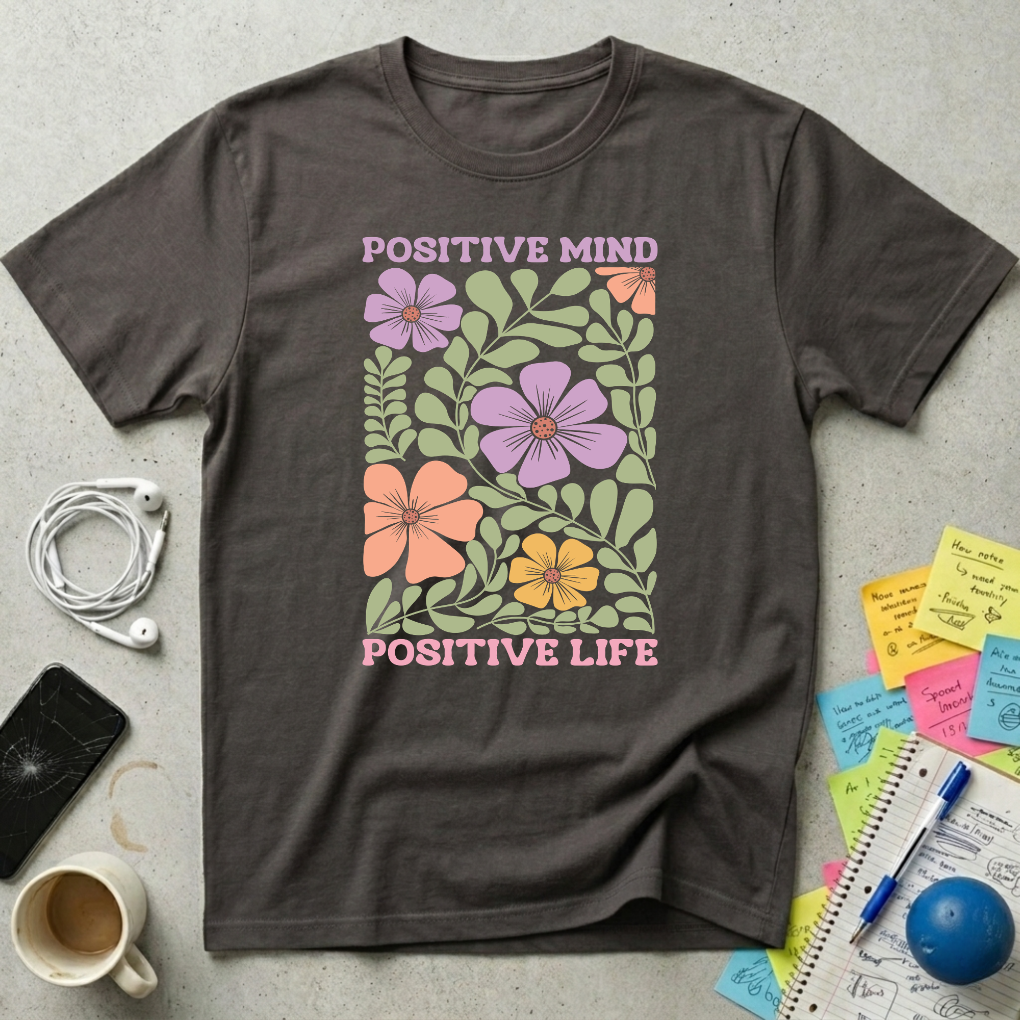 Positive Mind, Positive Life T-Shirt