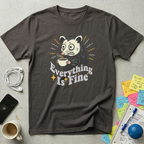 Raccoon Everything Is Fine T-Shirt