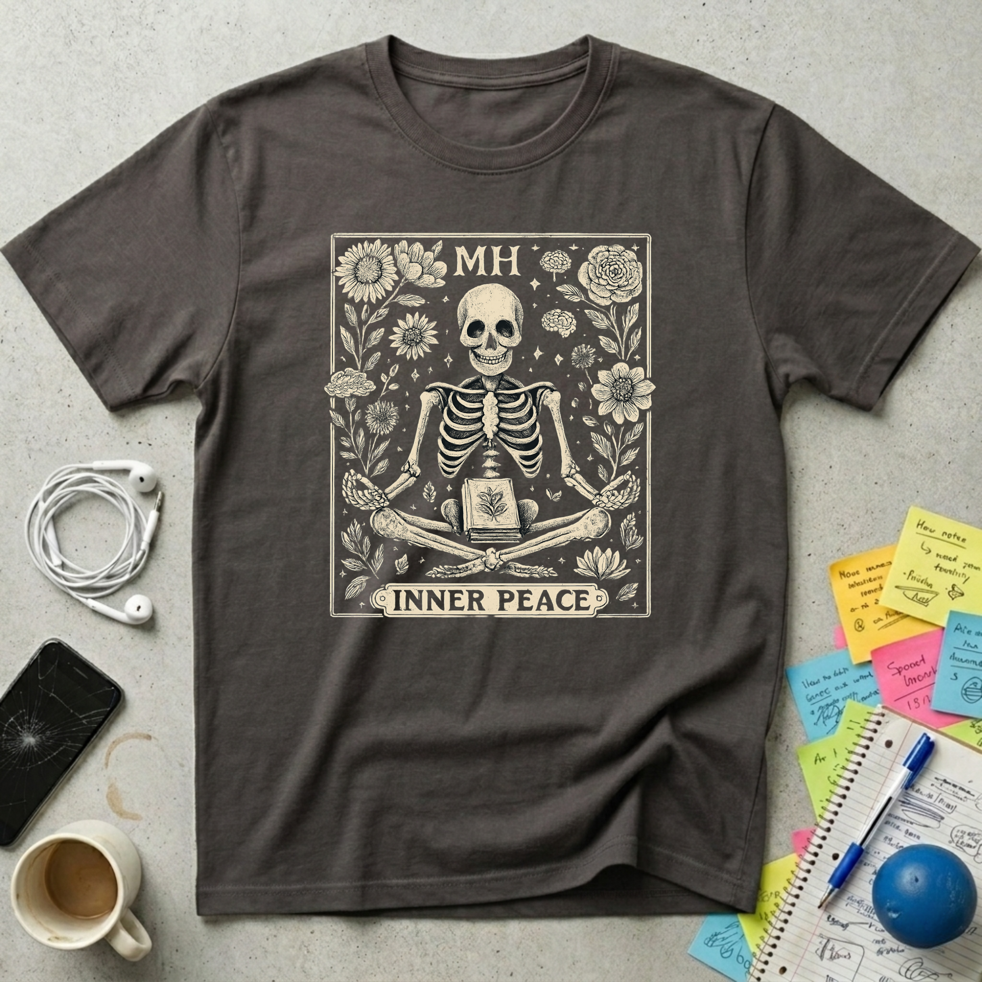Inner Peace Tarot Card T-Shirt