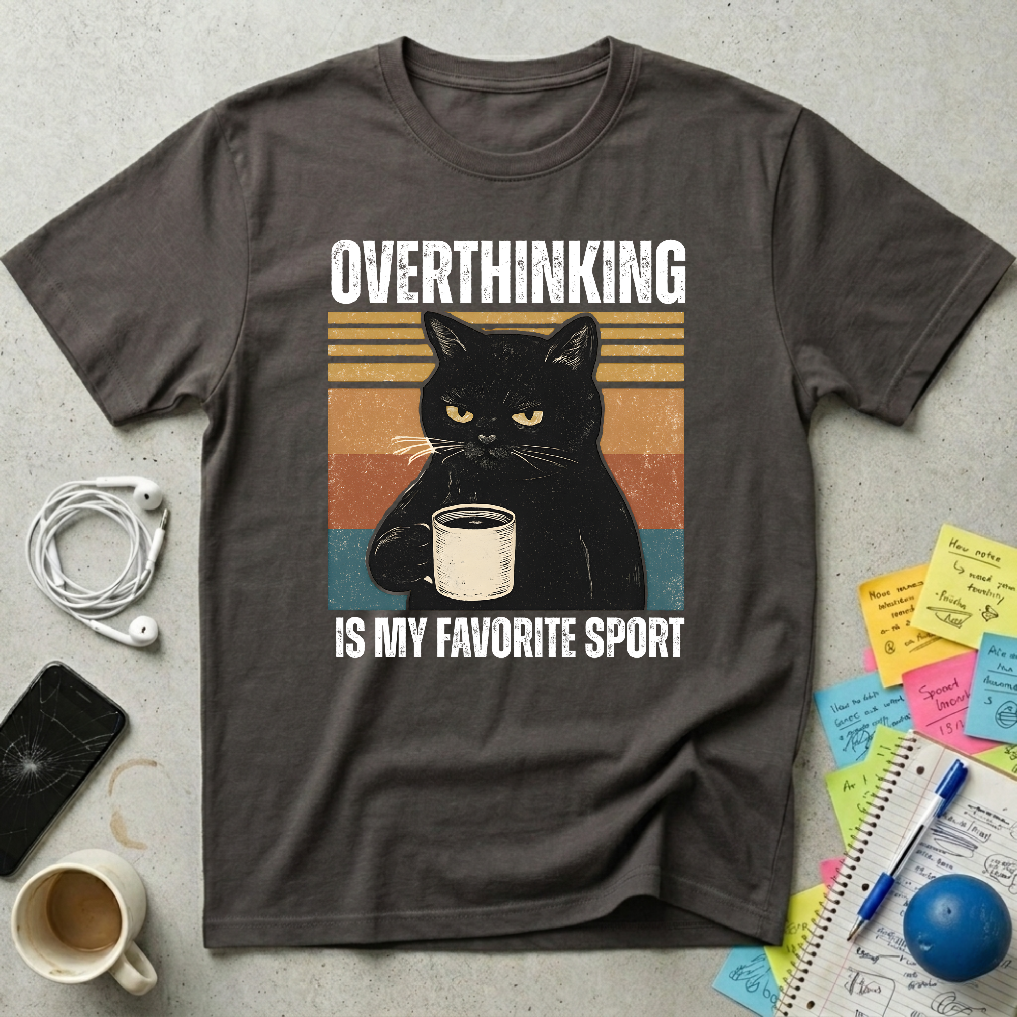 Overthinking Is My Favorite Sport T-Shirt