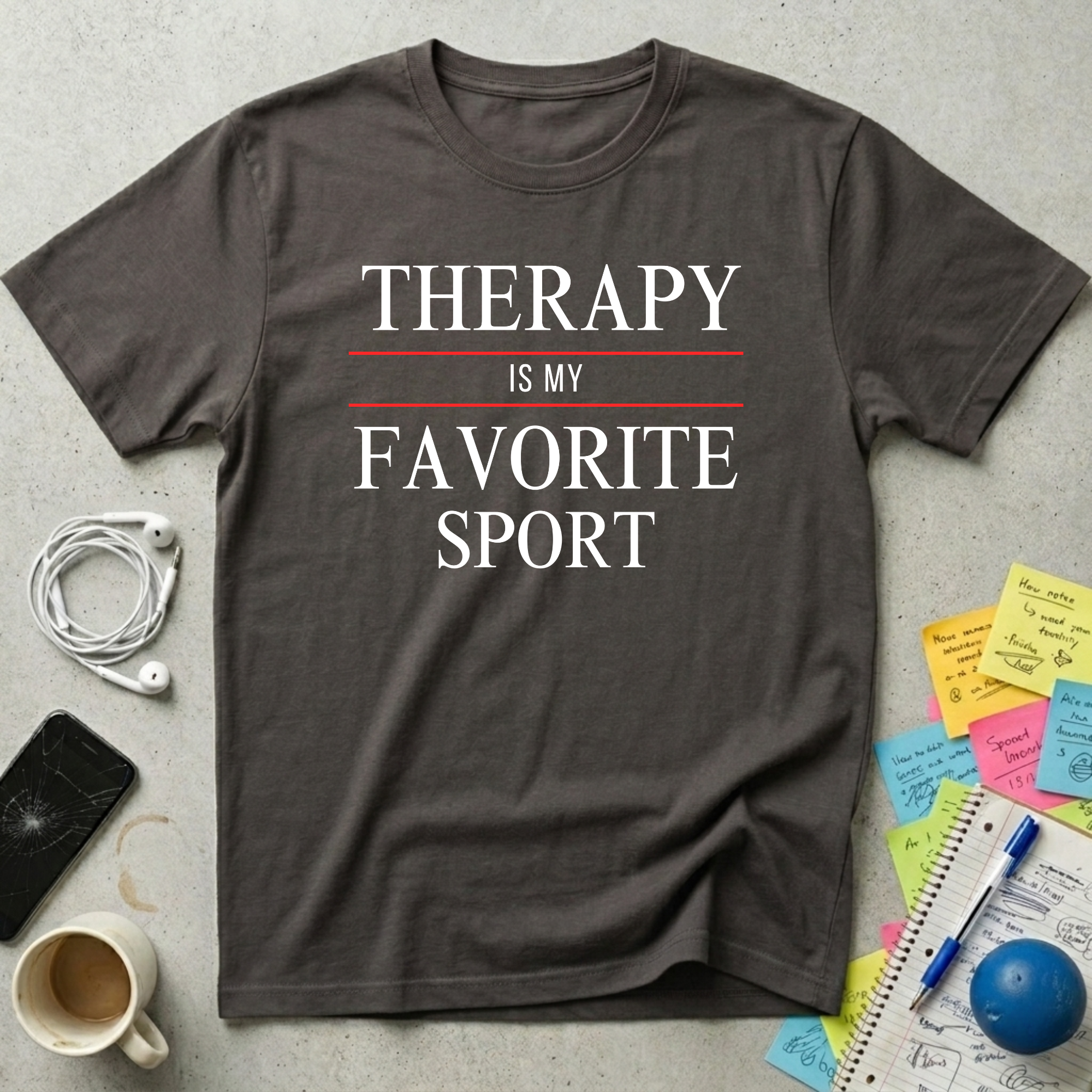 Therapy Is My Favorite Sport T-Shirt