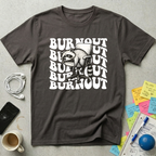 Burnout Wave Raccoon T-Shirt