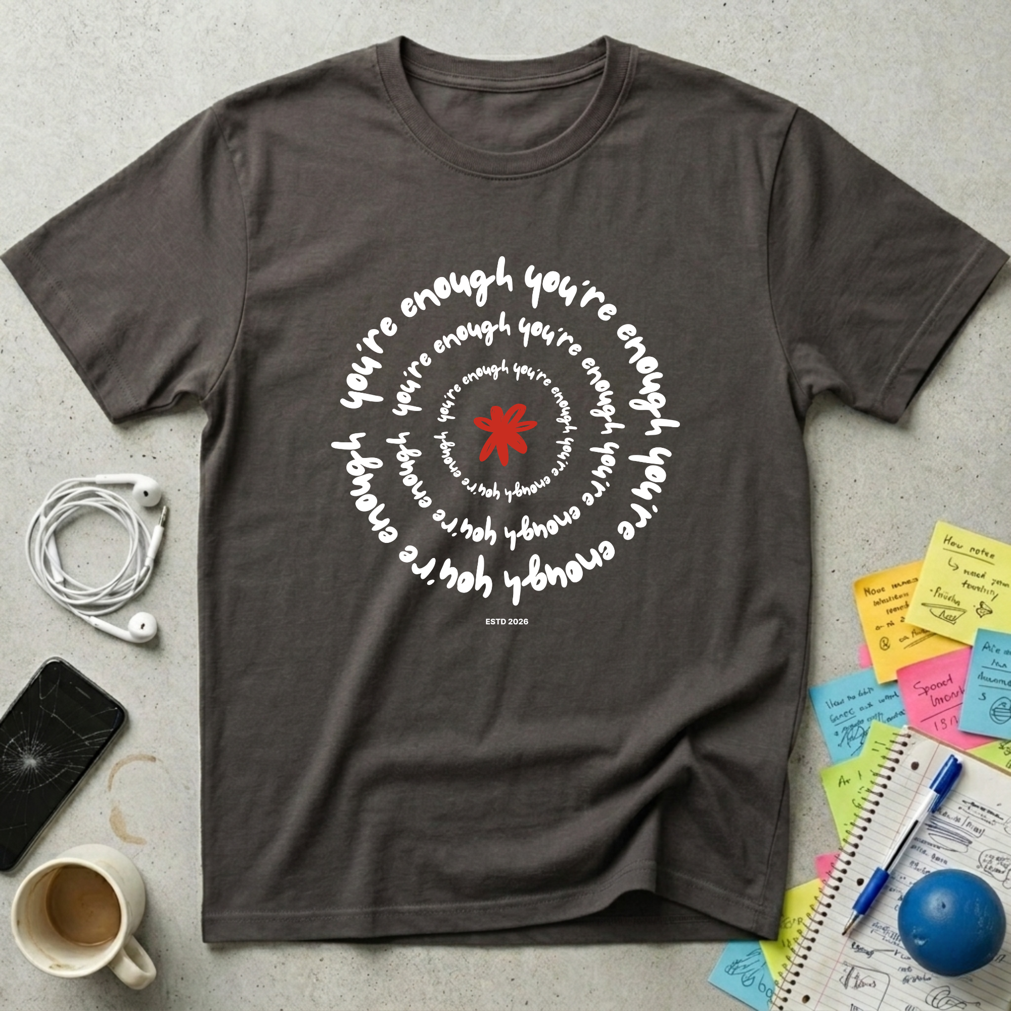 You're Enough Spiral T-Shirt