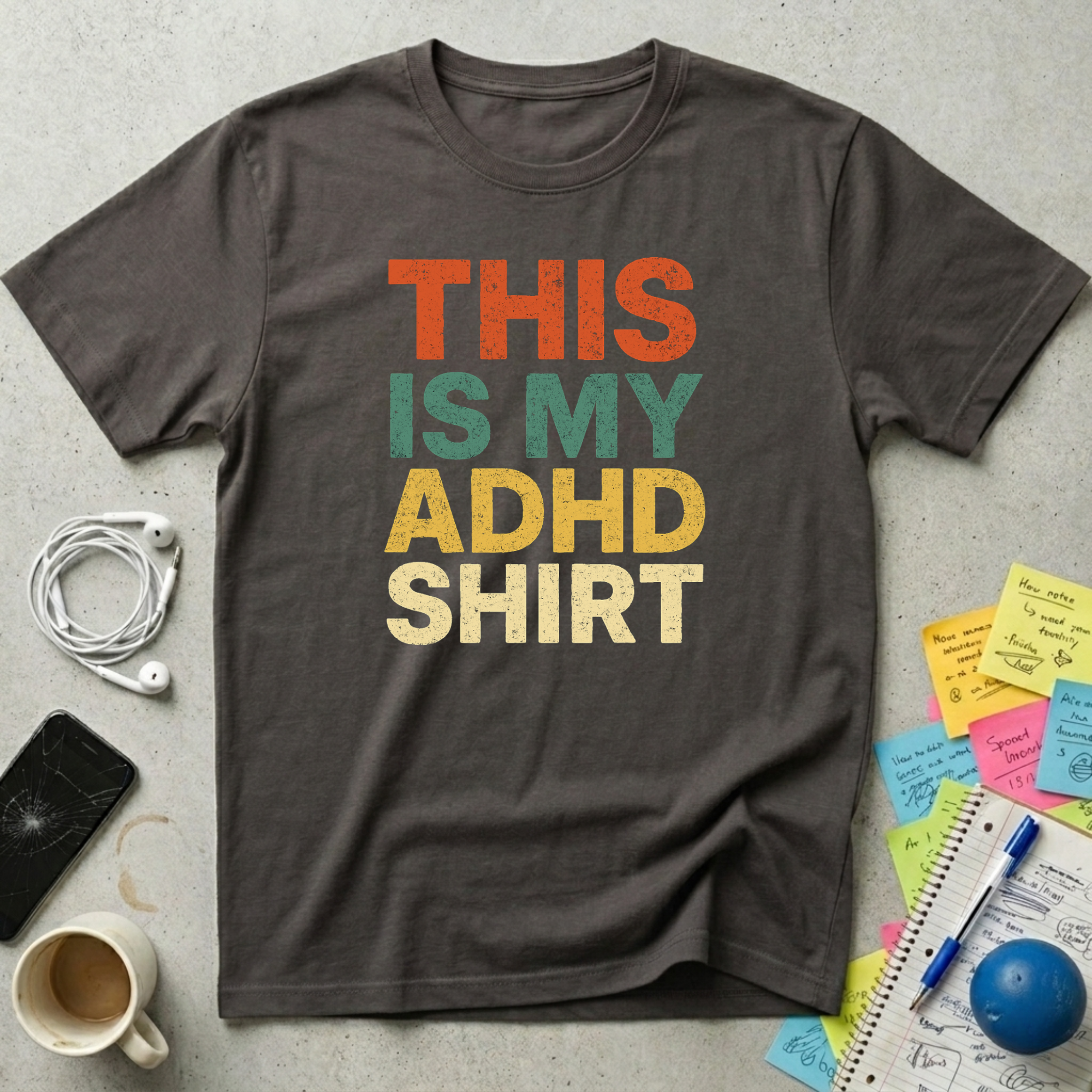 This Is My ADHD Shirt T-Shirt
