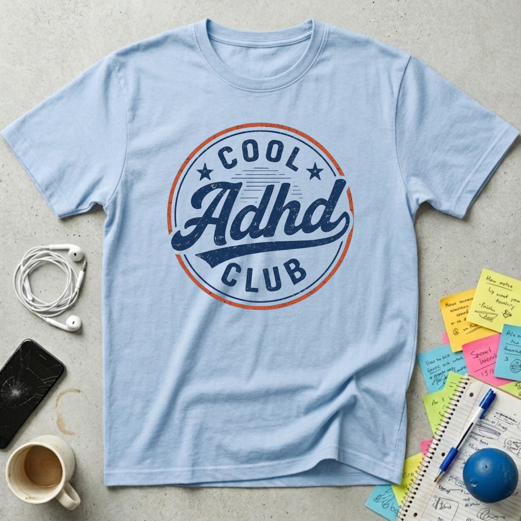 Cool ADHD Club T-Shirt