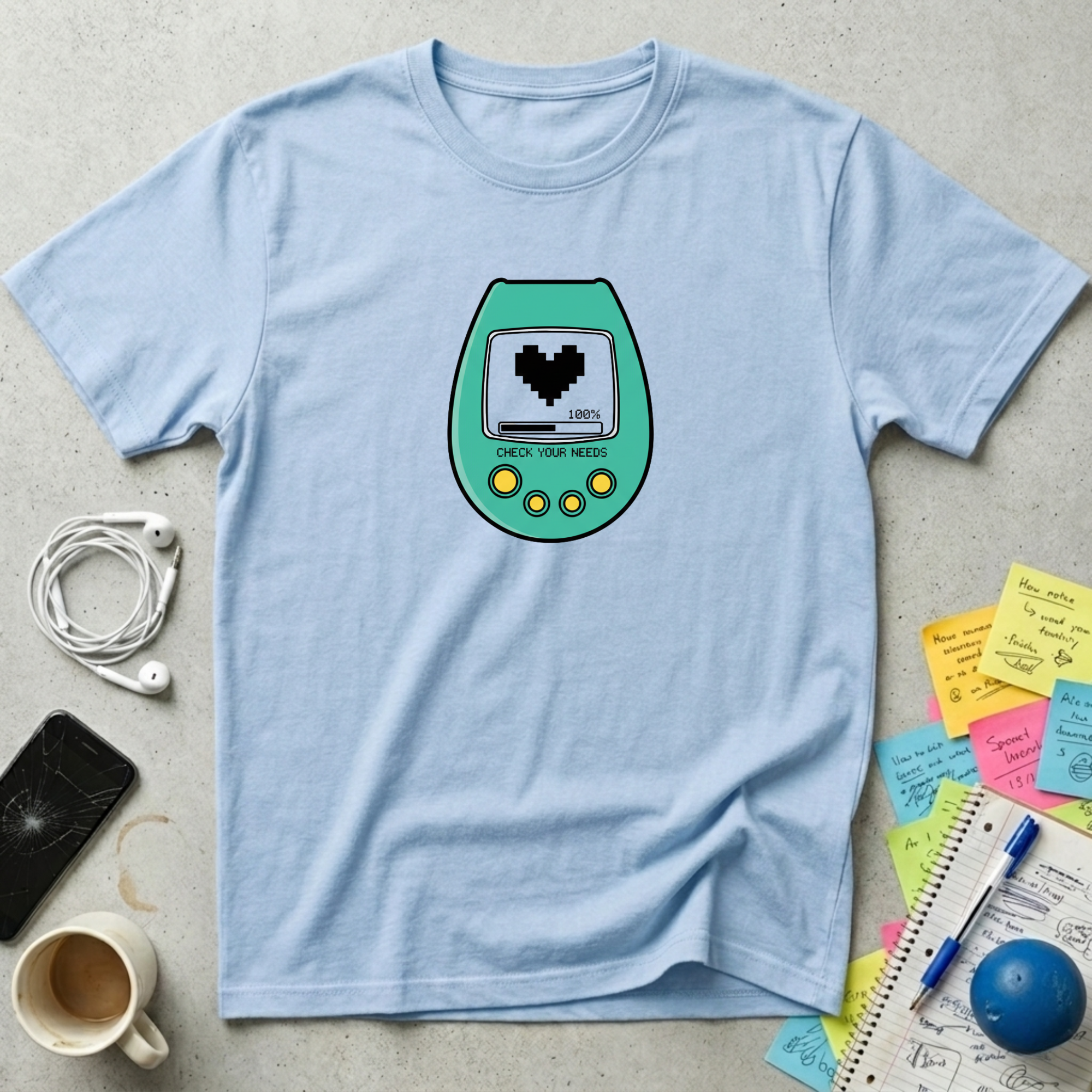 Tamagochi Heart T-Shirt