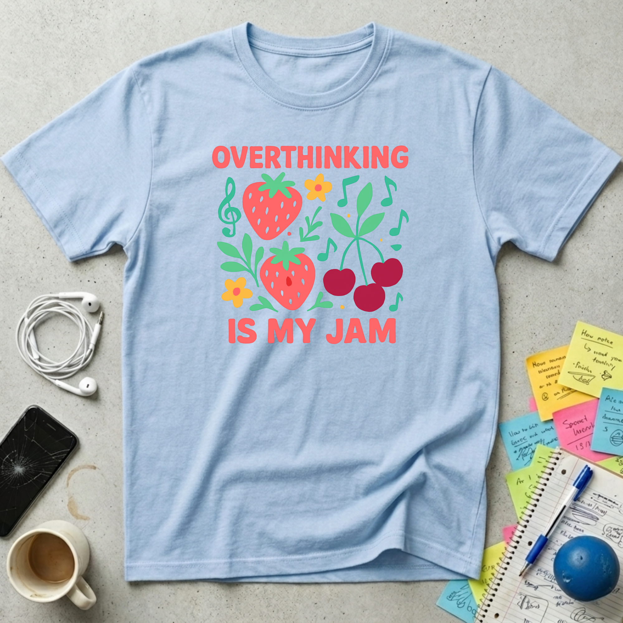 Overthinking Is My Jam T-Shirt