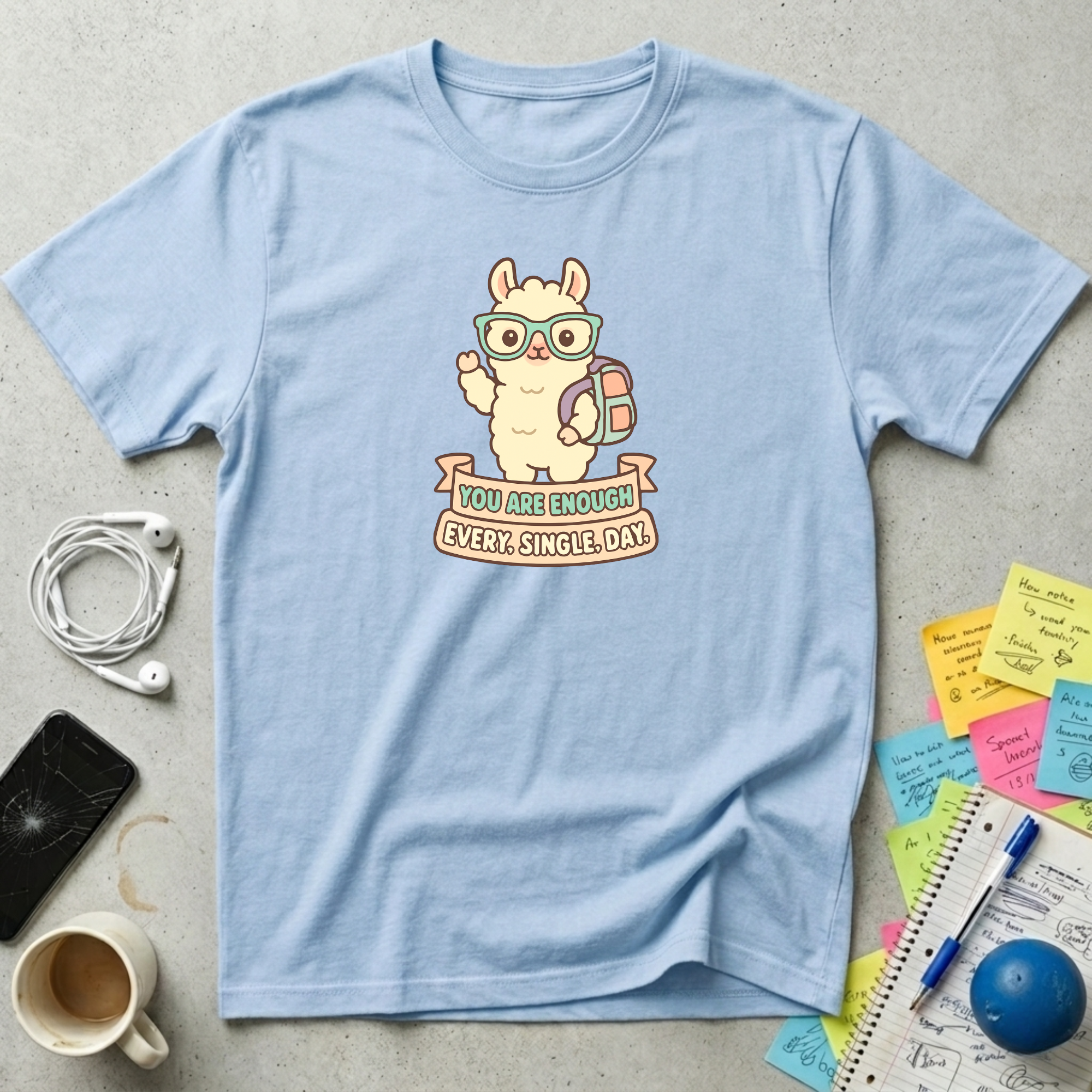Cute Llama Encouragement T-Shirt