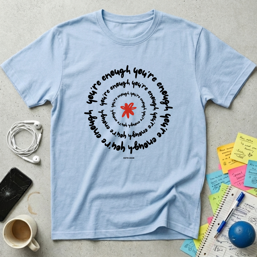 You're Enough Spiral T-Shirt