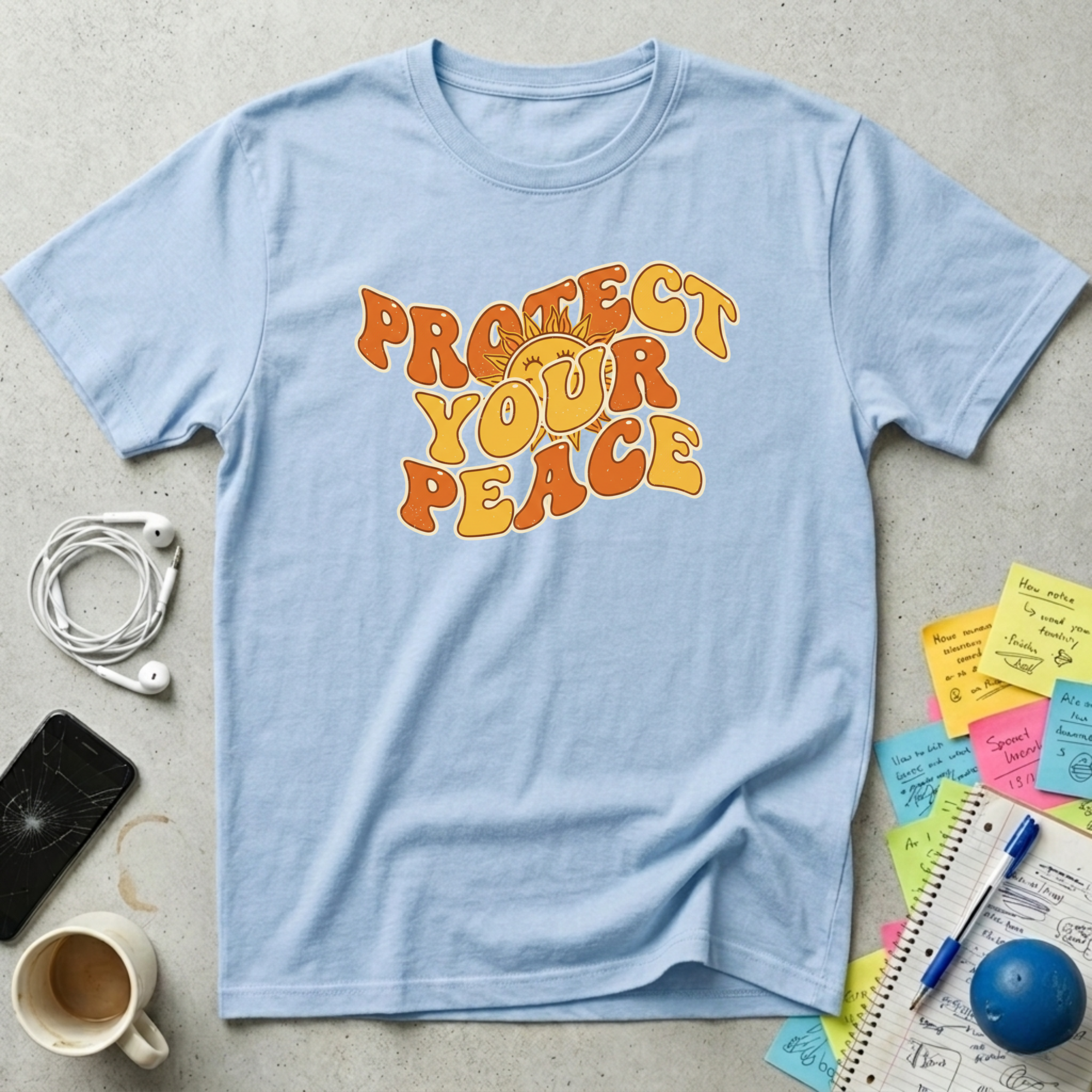 Protect Your Peace Retro T-Shirt
