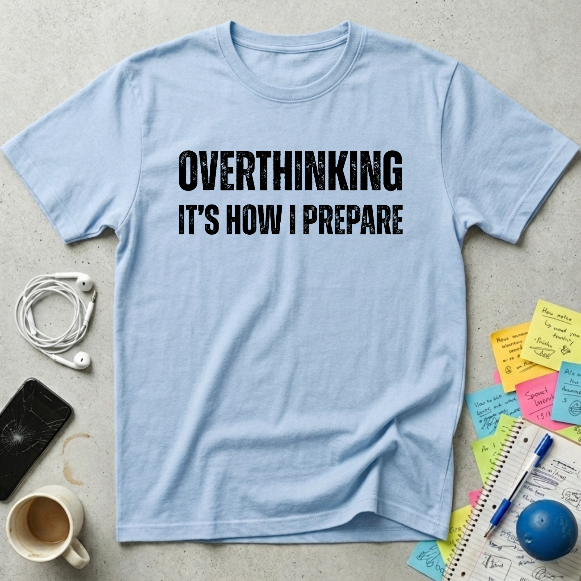 Overthinking It's How I Prepare T-Shirt