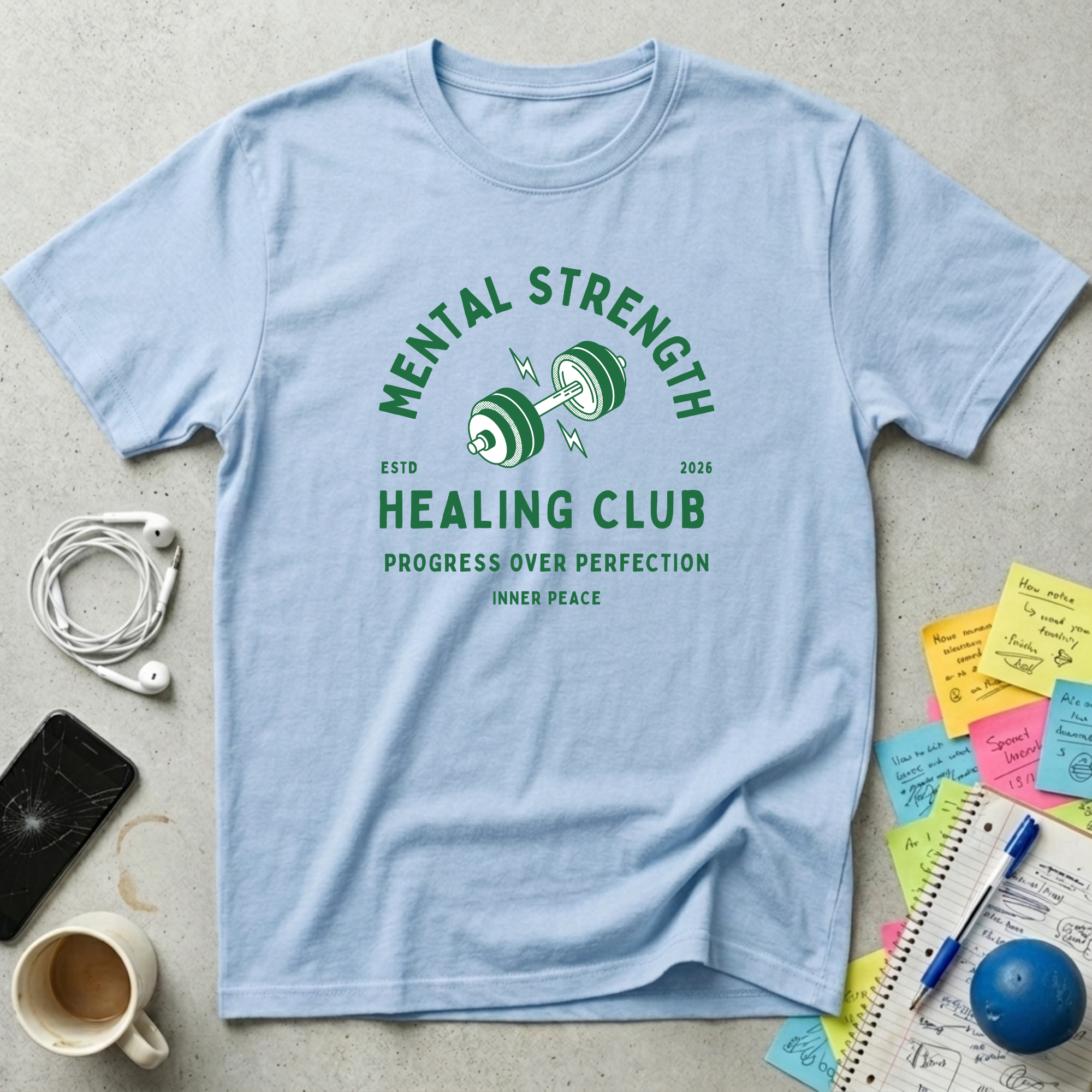 Mental Strength Healing Club T-Shirt