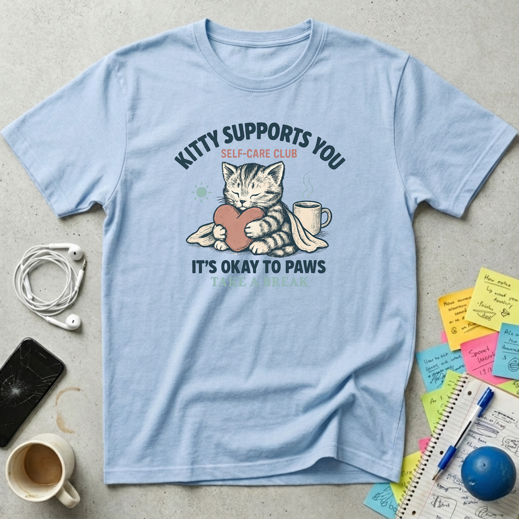 Kitty Supports You T-Shirt
