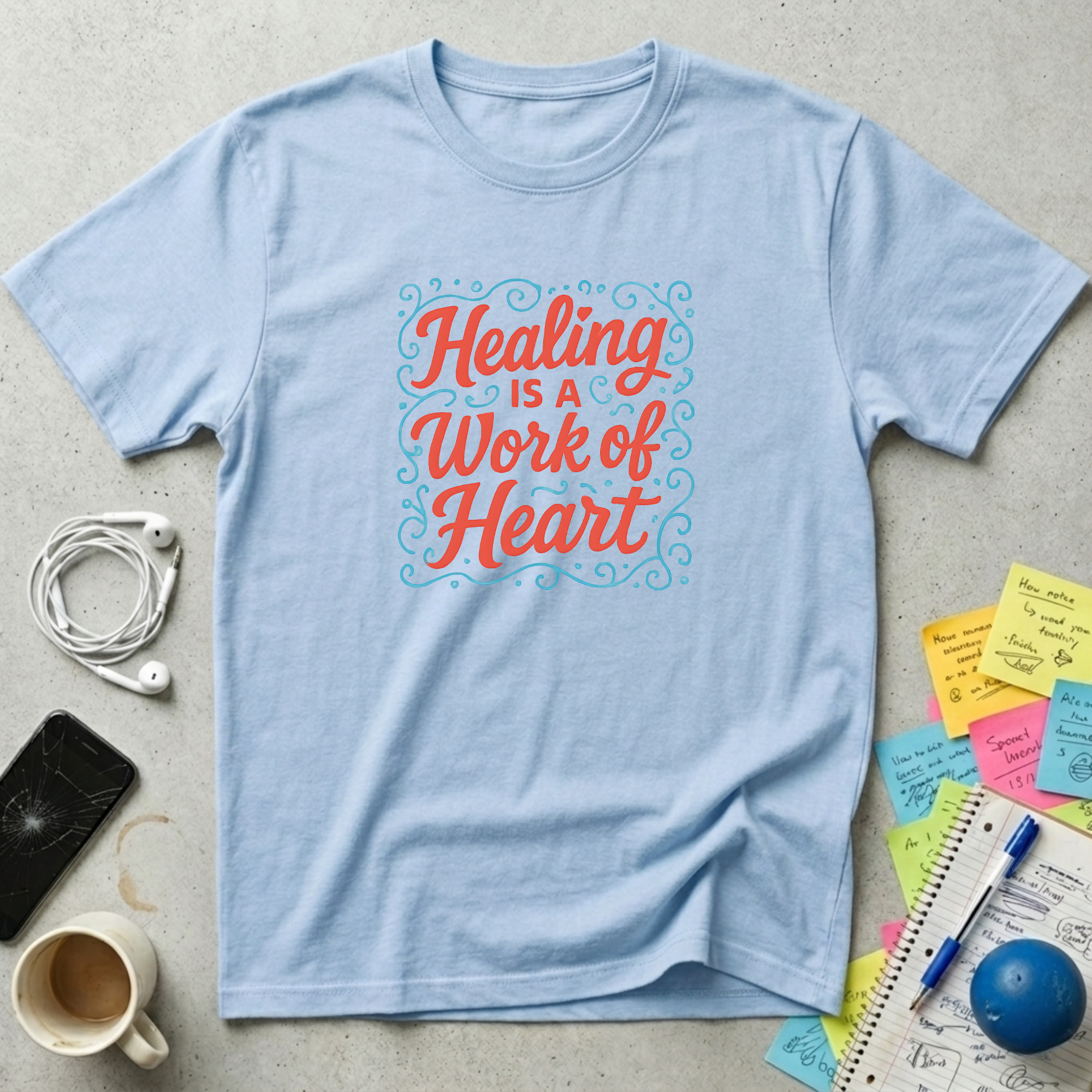 Healing is a Work of Heart T-Shirt