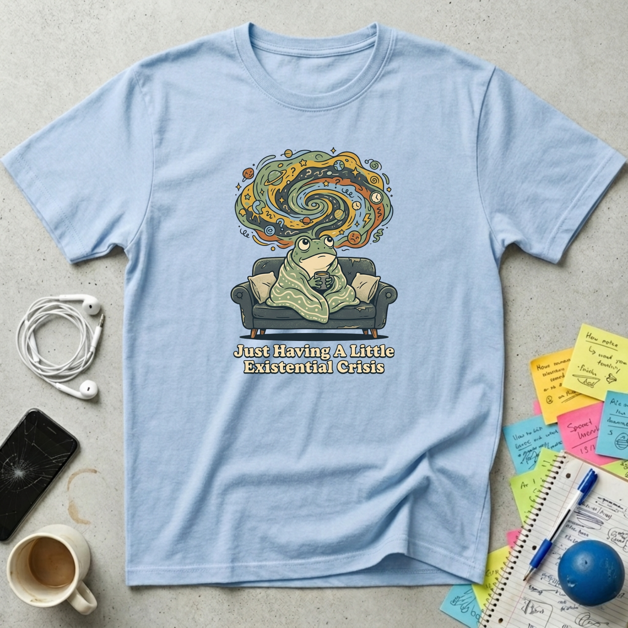Frog Existencial Crisis T-Shirt