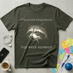 Declined Diagnostics - Raccoon T-Shirt