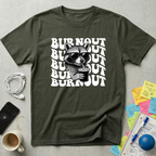 Burnout Wave - Chill Raccoon T-Shirt