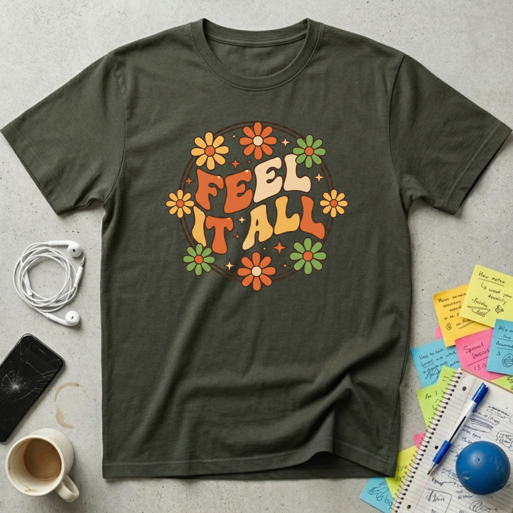 Feel It All - Retro T-Shirt