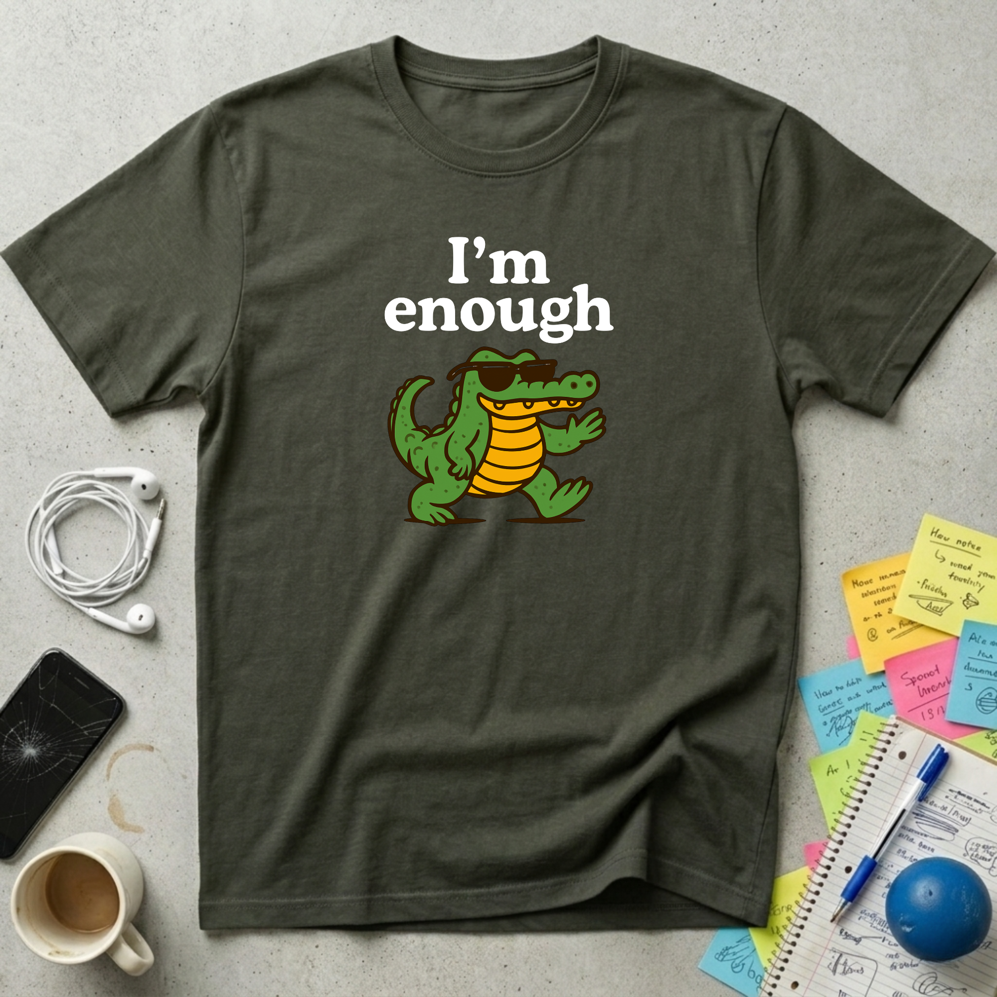 I'm Enough Cool Croc T-Shirt
