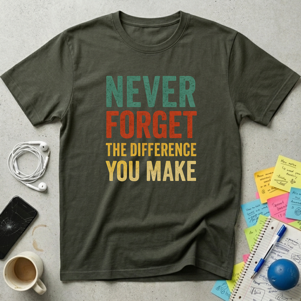 Never Forget the Difference T-Shirt