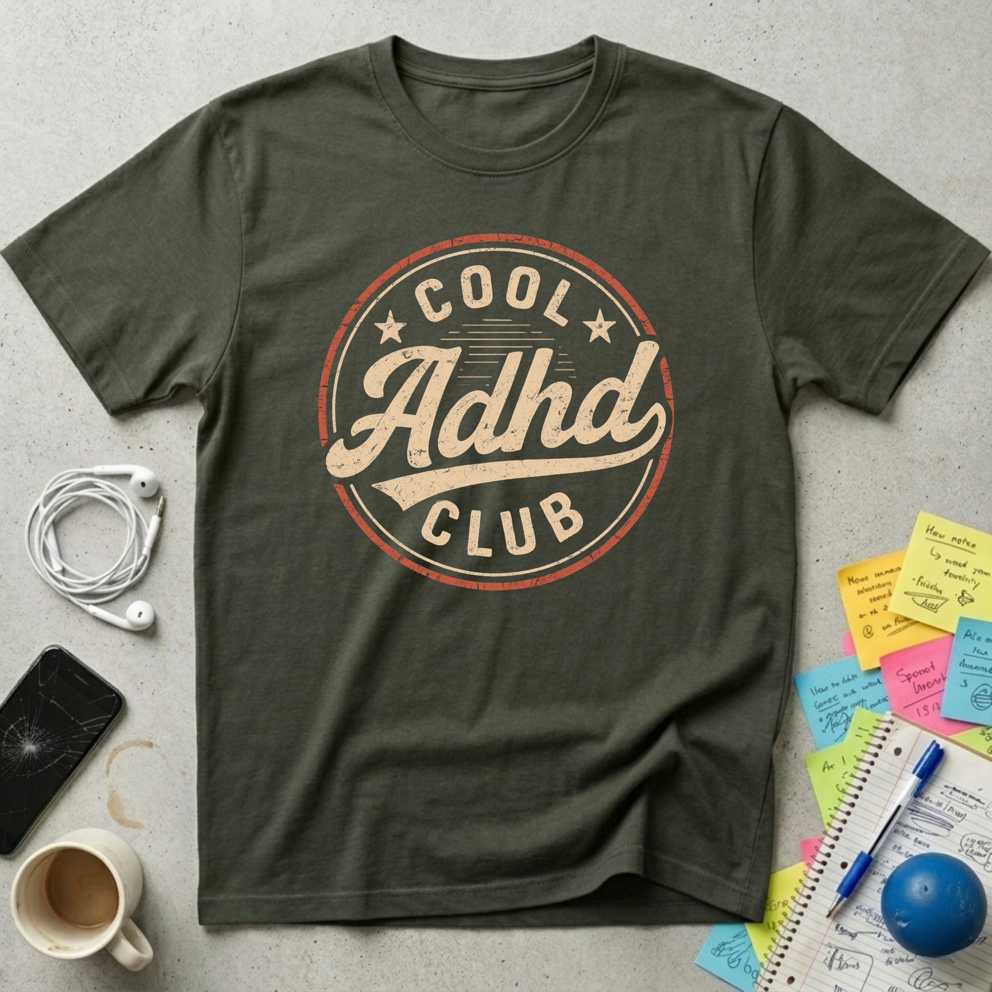 Cool ADHD Club T-Shirt