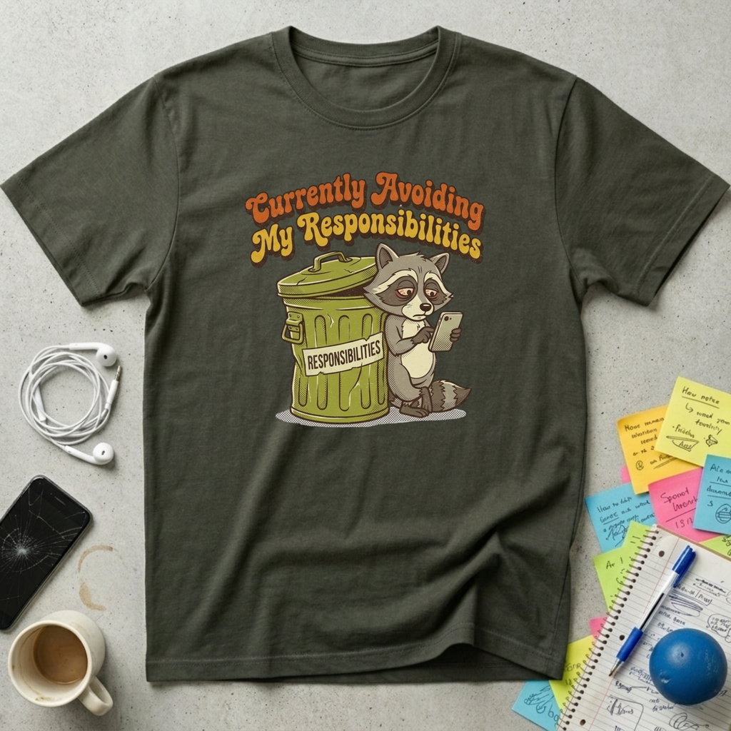 Currently Avoiding My Responsibilities T-Shirt