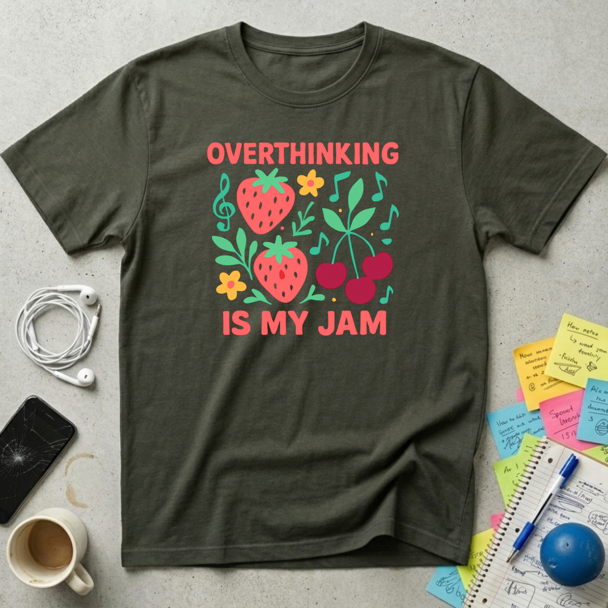 Overthinking Is My Jam T-Shirt