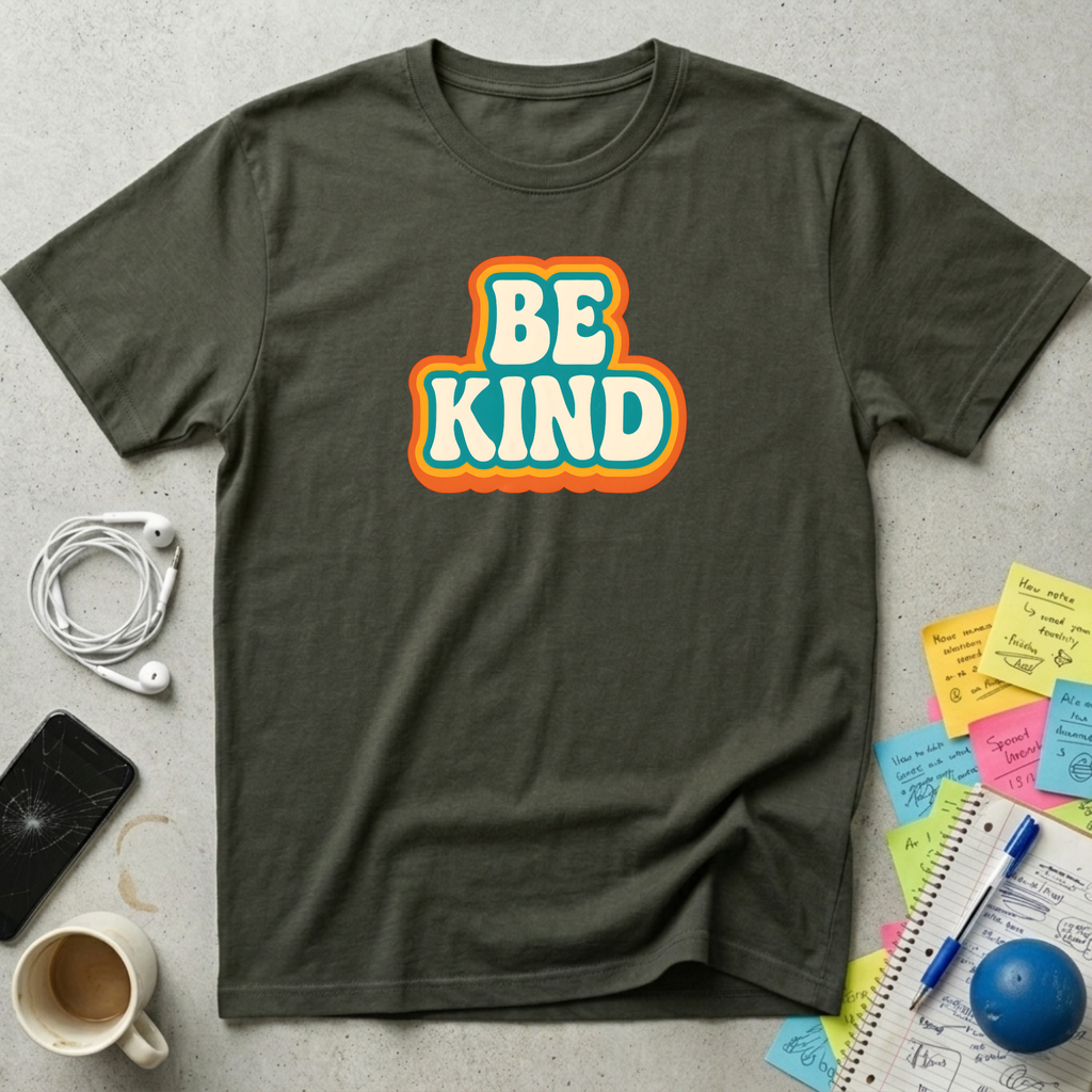 Be Kind - Retro T-Shirt